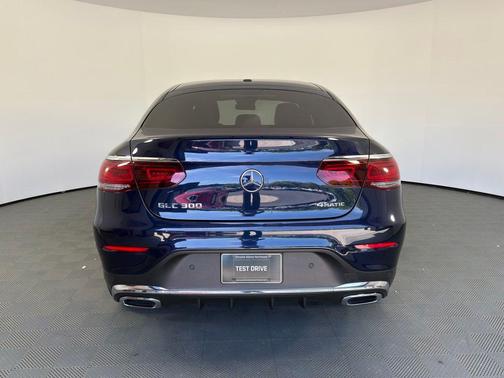 Brilliant Blue Metallic 2021 Mercedes-Benz GLC 300 4MATIC Coupe