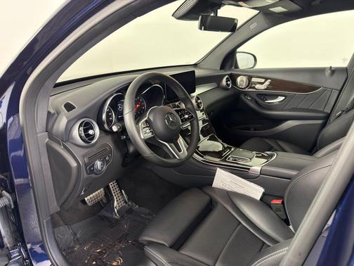 Brilliant Blue Metallic 2021 Mercedes-Benz GLC 300 4MATIC Coupe