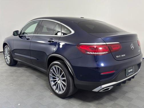 Brilliant Blue Metallic 2021 Mercedes-Benz GLC 300 4MATIC Coupe