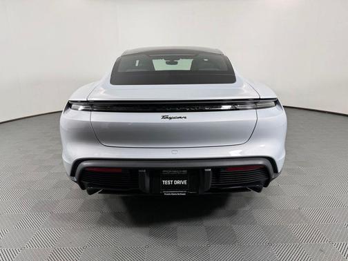 Gray 2026 Porsche Taycan Base