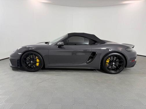 Grey / Black 2023 Porsche 718 Spyder Base