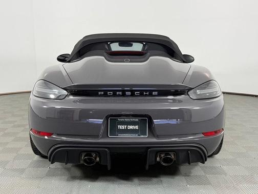 Grey / Black 2023 Porsche 718 Spyder Base