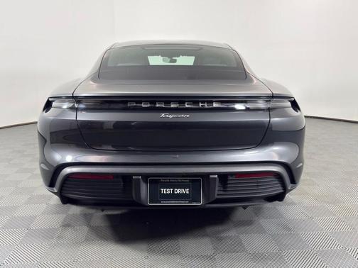 Volcano Grey Metallic 2024 Porsche Taycan Base