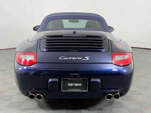 Midnight Blue Metallic 2009 Porsche 911 Carrera S Cabriolet