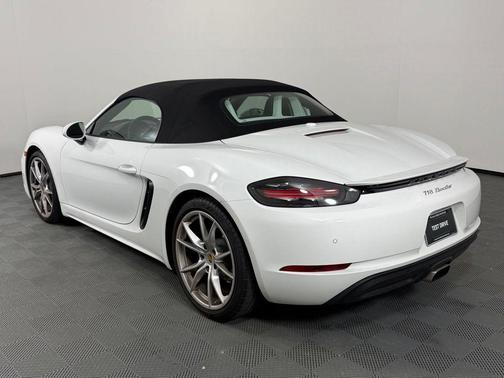 White 2025 Porsche 718 Boxster