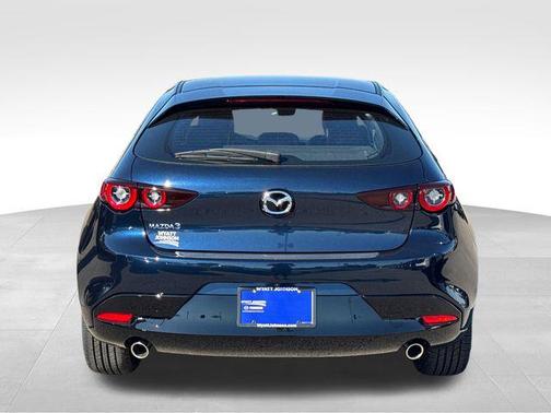 Deep Crystal Blue Mica 2026 Mazda Mazda3 FWD w/Preferred Package