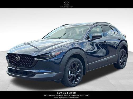 Deep Crystal Blue Mica 2026 Mazda CX-30 2.5 Turbo Premium Plus Package