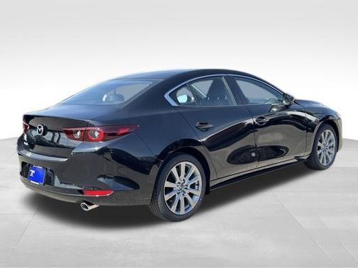 Jet Black Mica 2026 Mazda Mazda3 FWD w/Preferred Package