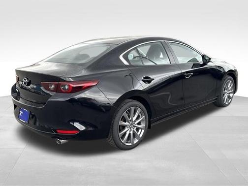 Jet Black Mica 2026 Mazda Mazda3 FWD w/Preferred Package