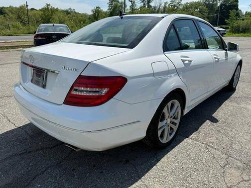 White 2014 Mercedes-Benz C-Class C 300 4MATIC Luxury