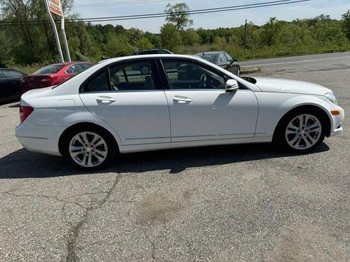White 2014 Mercedes-Benz C-Class C 300 4MATIC Luxury
