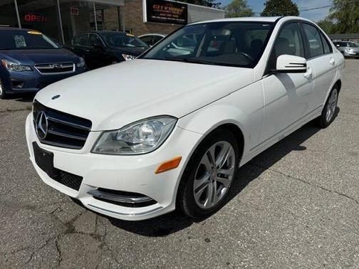 White 2014 Mercedes-Benz C-Class C 300 4MATIC Luxury