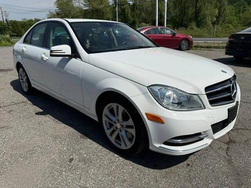 White 2014 Mercedes-Benz C-Class C 300 4MATIC Luxury