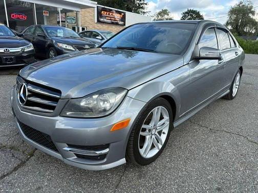 Steel Gray Metallic 2014 Mercedes-Benz C-Class C 300 4MATIC Luxury