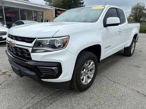 Summit White 2021 Chevrolet Colorado LT