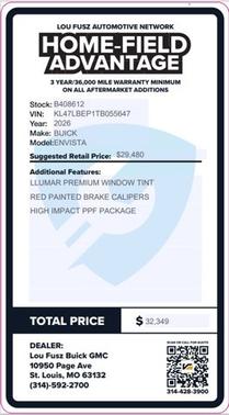 2026 Buick Envista Sport Touring