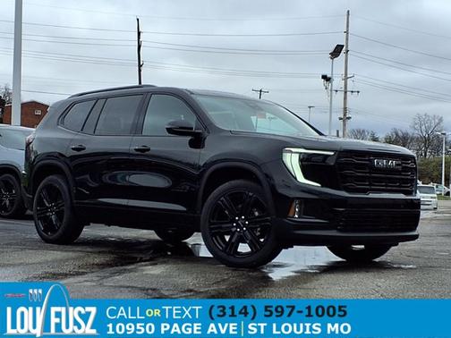 Ebony Twilight Metallic 2026 GMC Acadia FWD Elevation