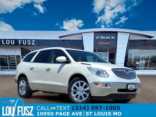 White Diamond Tricoat 2012 Buick Enclave Premium