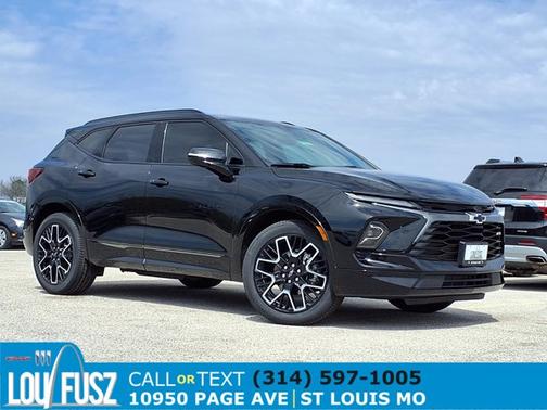 Black 2023 Chevrolet Blazer RS