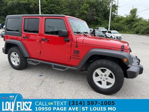Firecracker Red Clearcoat 2017 Jeep Wrangler Unlimited Sport