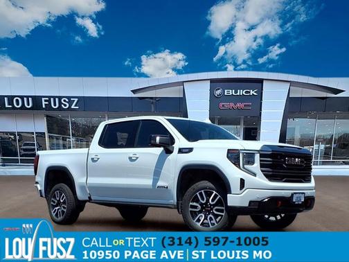 Summit White 2024 GMC Sierra 1500 AT4