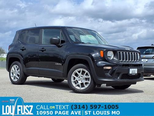 Black Clearcoat 2023 Jeep Renegade Latitude