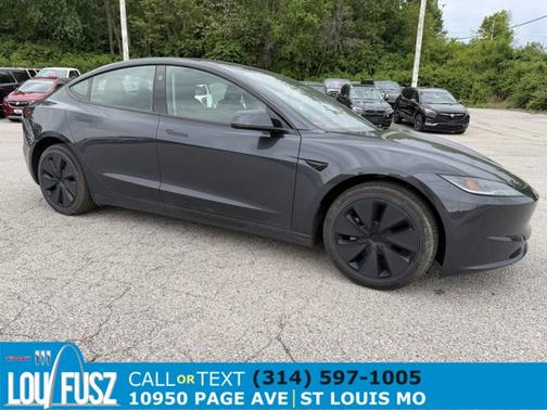 Diamond Black 2025 Tesla Model 3 Standard