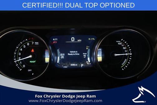 Black 2023 Jeep Wrangler 4xe 4x4