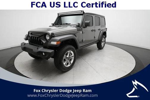 2018 Jeep Wrangler Unlimited Sport S 4x4