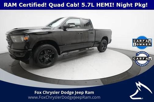 2022 RAM 1500 Big Horn Quad Cab 4x4 64' Box