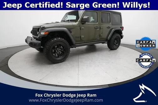 2024 Jeep Wrangler 4-Door Willys 4x4