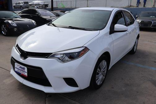 Super White 2014 Toyota Corolla LE