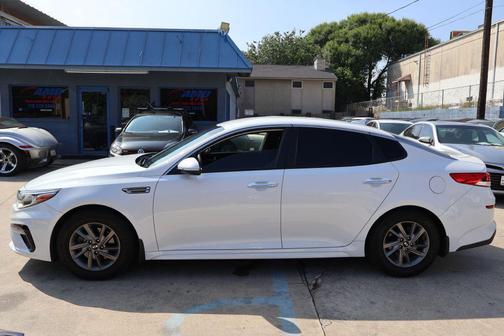 WHITE 2020 Kia Optima LX