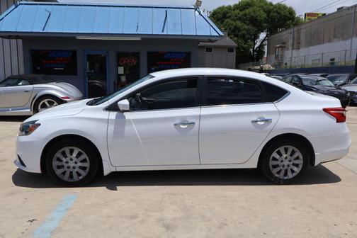 WHITE 2019 Nissan Sentra S