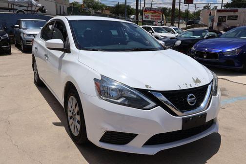 WHITE 2019 Nissan Sentra S