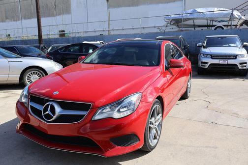 RED 2014 Mercedes-Benz E-Class E 350