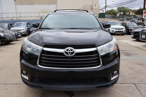 Midnight Black Metallic 2016 Toyota Highlander Limited Platinum