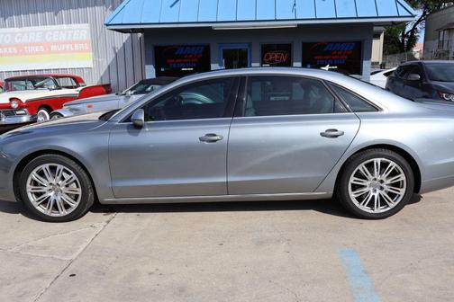 GRAY 2012 Audi A8 L 4.2 quattro