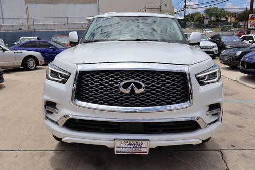 Moonstone White 2018 INFINITI QX80 Base