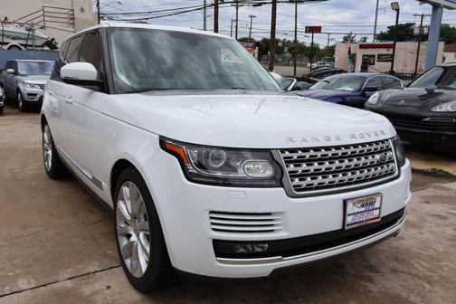 WHITE 2016 Land Rover Range Rover 3.0L Turbocharged Diesel HSE Td6