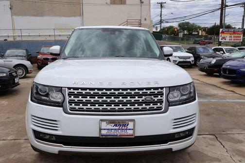 WHITE 2016 Land Rover Range Rover 3.0L Turbocharged Diesel HSE Td6