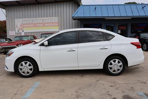 WHITE 2017 Nissan Sentra SV