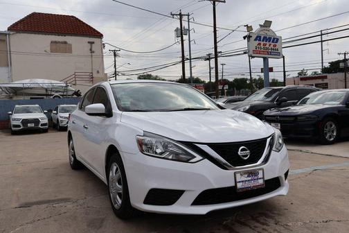 WHITE 2017 Nissan Sentra SV