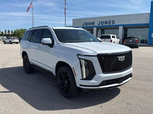 Vibrant White 2026 Cadillac Escalade 4WD Sport