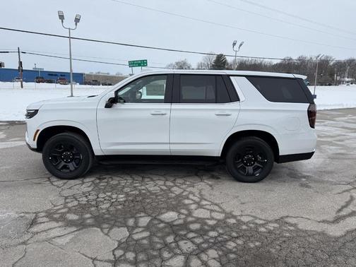 Summit White 2025 Chevrolet Tahoe Police
