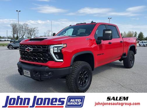 Red 2025 Chevrolet Silverado 2500 ZR2