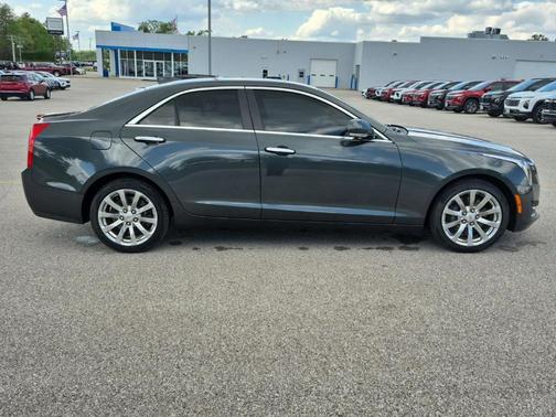 Phantom Gray Metallic 2017 Cadillac ATS 2.0L Turbo Luxury