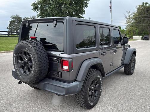 Granite Crystal Clearcoat Metallic 2020 Jeep Wrangler Unlimited Willys