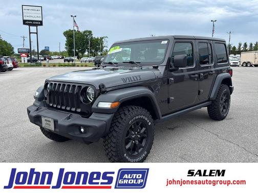 Granite Crystal Clearcoat Metallic 2020 Jeep Wrangler Unlimited Willys