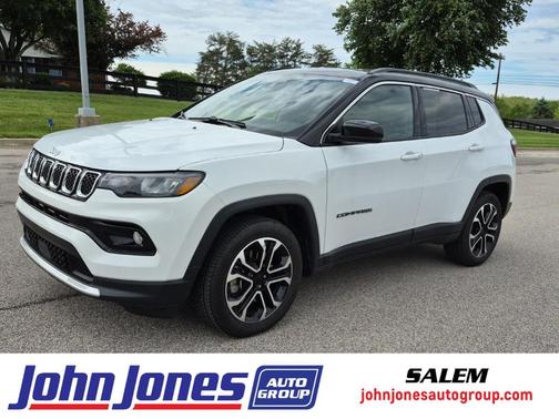 Bright White Clearcoat 2024 Jeep Compass Limited